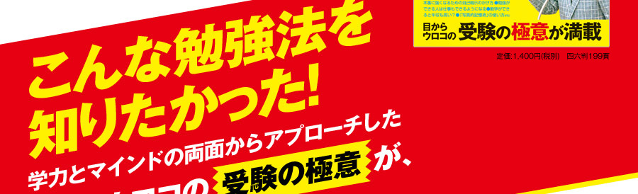 こんな勉強法を知りたかった　学力とマインドの両面からアプローチした目からウロコの受験の極意がこの一冊に！