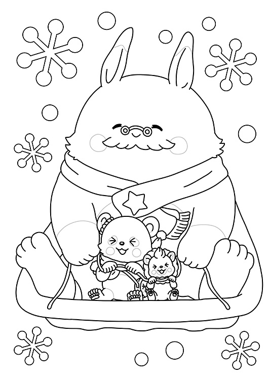 パンダルンダ　ぬりえとじゆうちょう