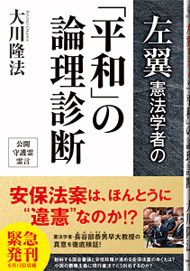 左翼憲法学者の「平和」の論理診断